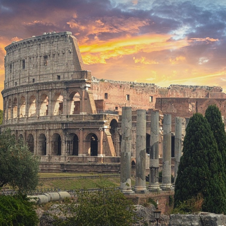 Colosseum and Roman Forum