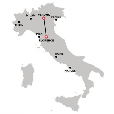 Train from Florence to Verona